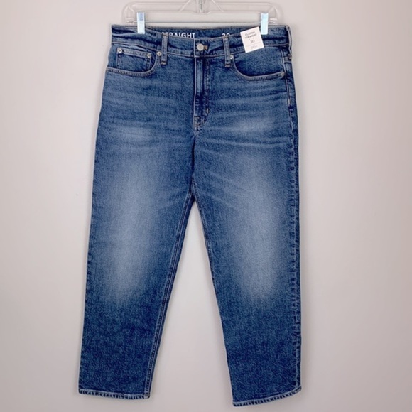 J. Crew Mid-Rise 90’s Classic Straight Jeans NWT - Picture 5 of 8